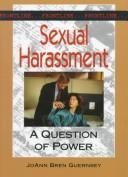 Cover of: Sexual harassment: a question of power