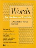 Cover of: Words for Students of English: A Vocabulary Series for Esl (Pitt Series in English As a Second Language)