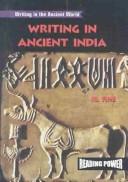 Cover of: Writing in Ancient India (Writing in the Ancient World)