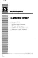 Cover of: Is Antitrust Dead?