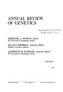 Cover of: Annual Review of Genetics by Herschel L. Roman, Herschel L. Roman