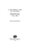 Cover of: VICTORIAN ART FICT 1851-69