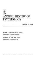 Cover of: Annual Review of Psychology by Mark R. Rosenzweig, Mark R. Rosenzweig