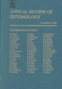 Cover of: Annual Review of Entomology Volume 47