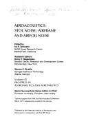 Cover of: Aeroacoustics: Stol Noise : Airframe and Airfoil Noise Paas45