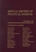 Cover of: Annual Review of Political Science by Nelson W. Polsby, Nelson W. Polsby