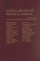 Cover of: Annual Review of Political Science by Nelson W. Polsby, Nelson W. Polsby