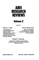 Cover of: AIDS Research Reviews