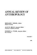 Cover of: Annual Review of Anthropology by Siege