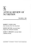 Cover of: Annual Review of Nutrition/1986