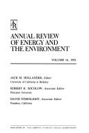 Annual Review of Energy by Jack M. Hollander