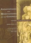 Cover of: Annotations and Meditations on the Gospels by Jerome Nadal, Jerome Nadal