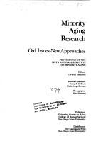 Cover of: Minority Aging Research: Old Issues--New Approaches: Proceedings,6th