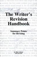 Cover of: The Writer's Revision Handbook by Blair Adams