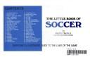 Cover of: Little Book of Soccer: Everyone's Illustrated Guide to the Laws of the Game