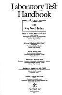 Cover of: Laboratory Test Handbook With Key Word Index by Jacobs