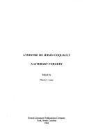 Cover of: L'Istoyre De Jehan Coquault: A Literary Forgery