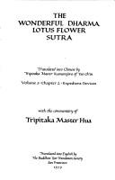 Cover of: II. Expedient Methods: Volume III: Chapter Two (Dharma Flower Sutra)