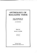 Cover of: Anthology of Magazine Verse and Yearbook of American Poetry, 1986-1988