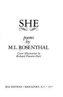 Cover of: She: poems