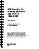Cover of: Rsp Funding for Nursing Students and Nurses 1998-2000 (Rsp Funding for Nursing Students and Nurses, 1998-2000)