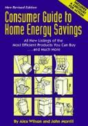 Cover of: Consumer Guide to Home Energy Savings (5th ed)