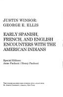 Cover of: Early Spanish, French and English Encounters With American Indians (Review of National Literatures)