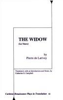 Cover of: The Widow (Carleton Renaissance Plays in Translation,)