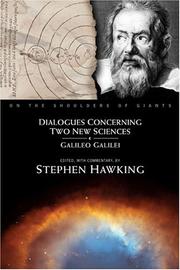 Cover of: Dialogues Concerning Two New Sciences (On the Shoulders of Giants)