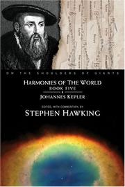 Cover of: Harmonies Of The World (On the Shoulders of Giants)