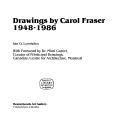 Cover of: Drawings By Carol Fraser 1948-1986