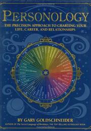 Cover of: Personology: The Precision Approach to Charting Your Life, Career, and Relationships