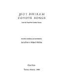 Cover of: Coyote Songs = Wo'I Bwikam by Larry Evers
