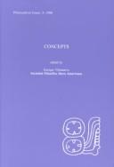 Cover of: Concepts: Philosophical Issues