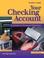 Cover of: Your Checking Account