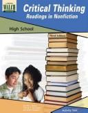 Cover of: Critical Thinking: Readings In Nonfiction:grades 10-12