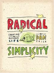 Cover of: Radical Simplicity: Creating an Authentic Life