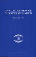 Cover of: Annual Review of Nursing Research 1996 (Annual Review of Nursing Research)