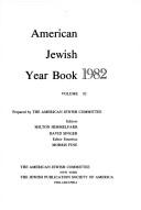 Cover of: American Jewish Year Book 1982