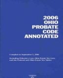 Cover of: Ohio Probate Code by Banks-Baldwin Law Publishing Company