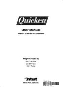 Cover of: Quicken: User manual  | Eric C. W Dunn