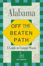Cover of: Alabama: Off the Beaten Path (3rd ed)