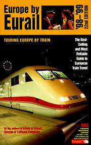 Cover of: Europe by Eurail: How to Tour Europe by Train (Serial)