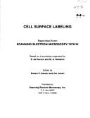 Cover of: Cell Surface Labeling by Robert P. Becker, O. M. Johari