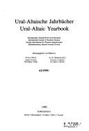 Cover of: Ural-Altaische Jahrbucher/Ural-Altaic Yearbook, 1990 (Ural-Altaic Yearbook, Vol 62)