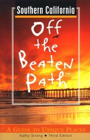 Cover of: Southern California Off the Beaten Path by Kathy Strong