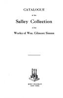 Cover of: Catalogue of the Salley Collection of the Works of William Gilmore Simms