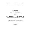 Cover of: Etudes Sur LA Condition De LA Classe Agricole Et L'Etat De L'Agriculture En Normandie Au Moyen Age by Léopold Delisle