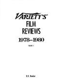 Cover of: Variety's Film Review, 1978-1980 (Vol 15) by Bowker