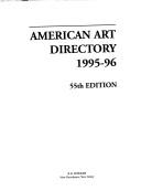 Cover of: American Art Directory 1995-96 (American Art Directory)